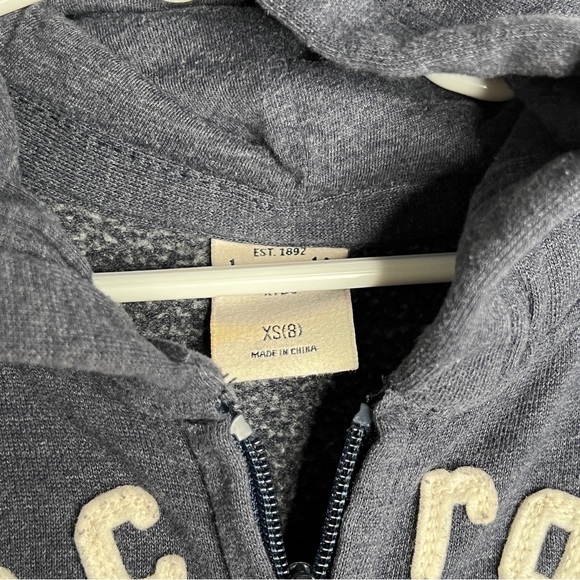 abercrombie kids zip up hooded sweatshirt - Picture 3 of 3